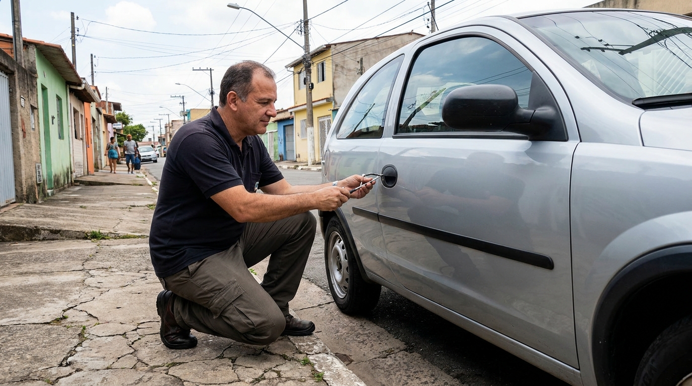 Abertura de carro sem danos por chaveiro em Londrina‑PR