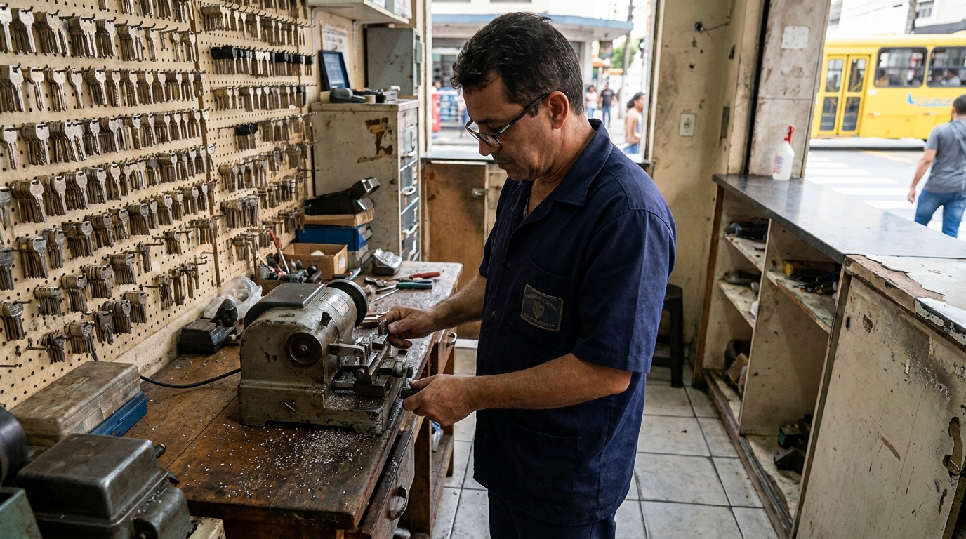 Cópia de Chave de Cadeado em Londrina‑PR