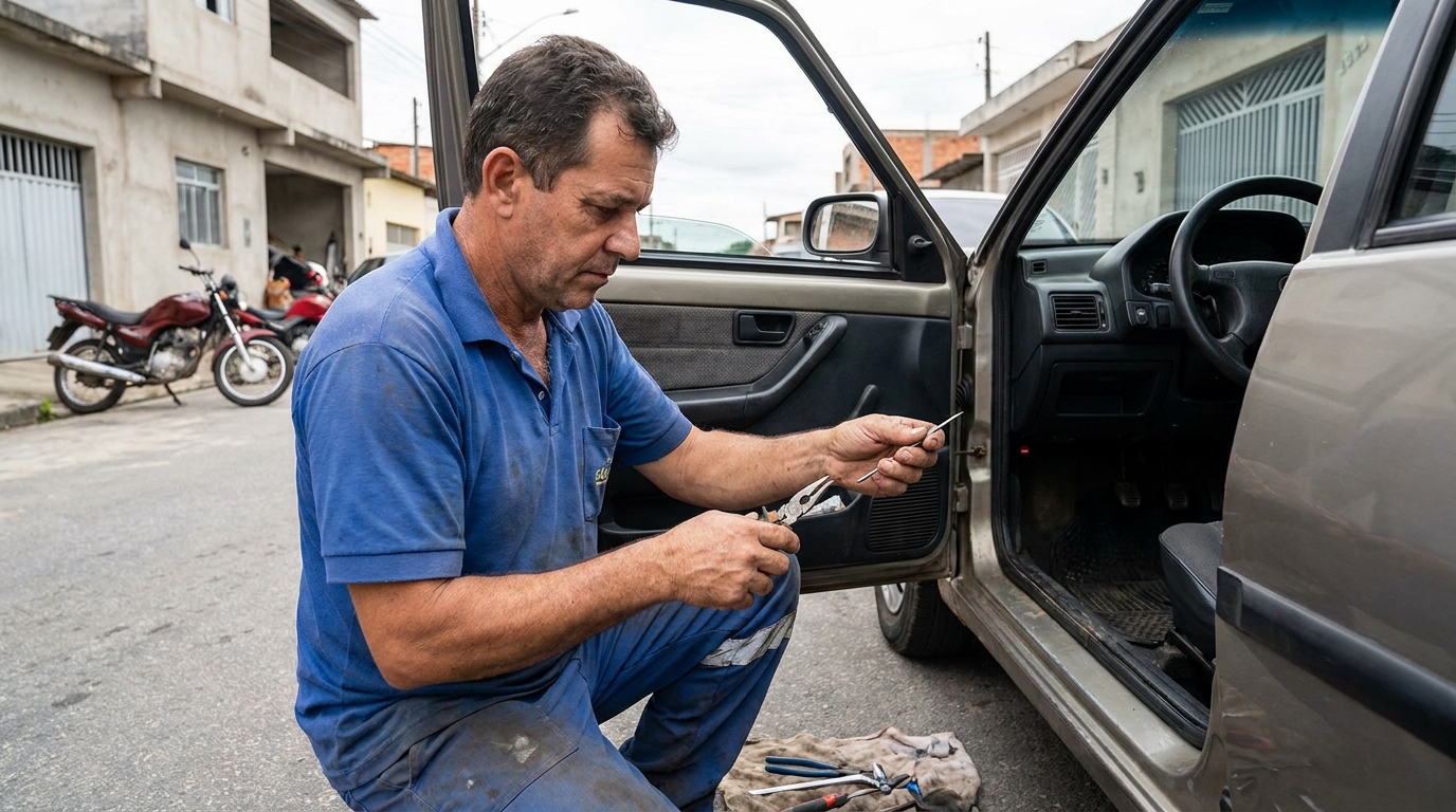 Extração em Cadeado em Londrina‑PR