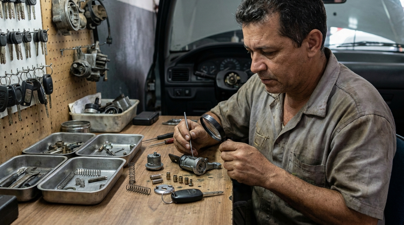 Reparo de Fechadura Automotiva em Londrina‑PR